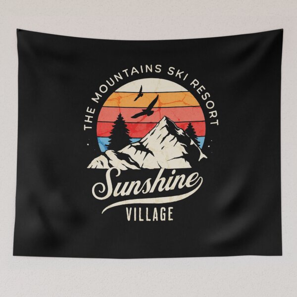 Item preview, Ski Resort Sunshine  designed and sold by TheEndDesign.