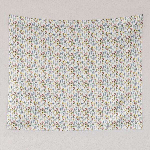 Item preview, Colorful Wildflower Garden Seamless Floral Pattern Design designed and sold by Onulodesign.