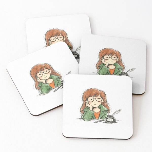 Item preview, Daria with Ink Bottle designed and sold by LIS AND MELIVERSO.