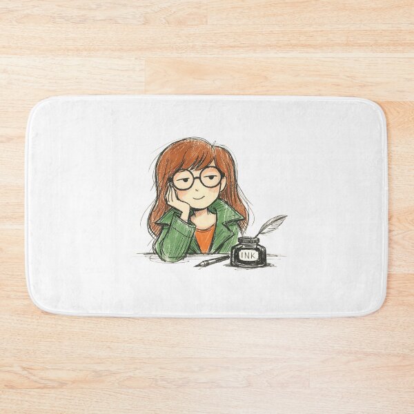 Item preview, Daria with Ink Bottle designed and sold by LIS AND MELIVERSO.
