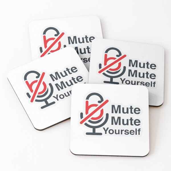 Item preview, Mute Mute Yourself Funny Zoom Meeting Remote Work Humor designed and sold by ZYNORAworld.