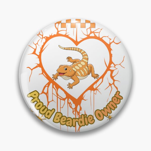 Item preview, Proud Beardie Owner – Bearded Dragon Lover Reptile Pet Owner Cute Lizard Design designed and sold by Anasalseady.