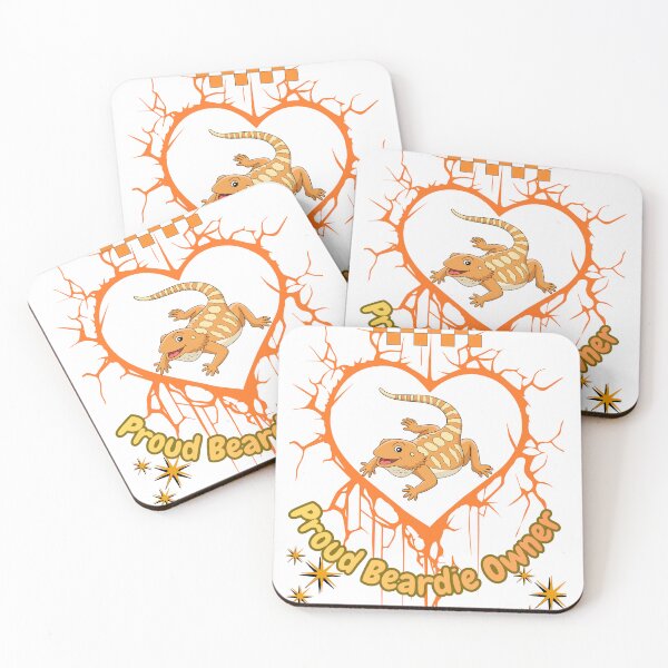 Item preview, Proud Beardie Owner – Bearded Dragon Lover Reptile Pet Owner Cute Lizard Design designed and sold by Anasalseady.