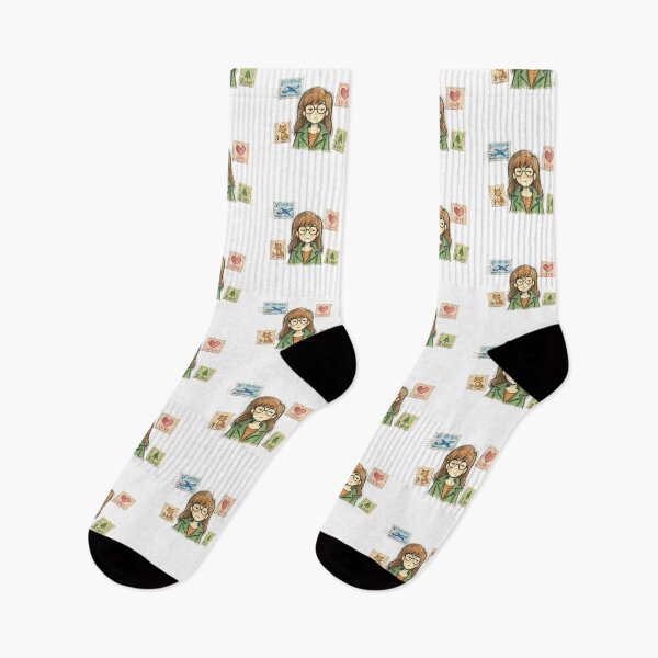Item preview, DARIA WITH VINTAGE STAMPS designed and sold by LIS AND MELIVERSO.