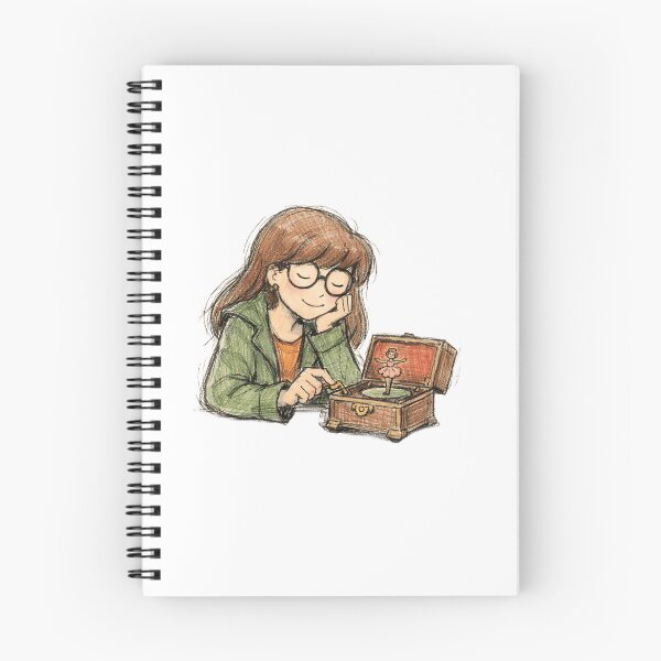 Item preview, DARIA WITH ANTIQUE MUSIC BOX designed and sold by LIS AND MELIVERSO.