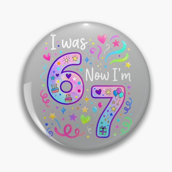 Item preview, 7th Birthday Girl I was 6 Now I'm 7 Years Old Girls Birthday designed and sold by mjohnson9.