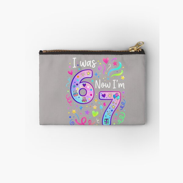 Item preview, 7th Birthday Girl I was 6 Now I'm 7 Years Old Girls Birthday designed and sold by mjohnson9.