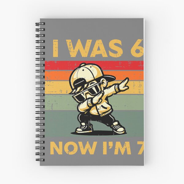 Item preview, 7th Birthday I was 6 Now Im 7 Dab Six Seven Boys Kids Youth designed and sold by mjohnson9.