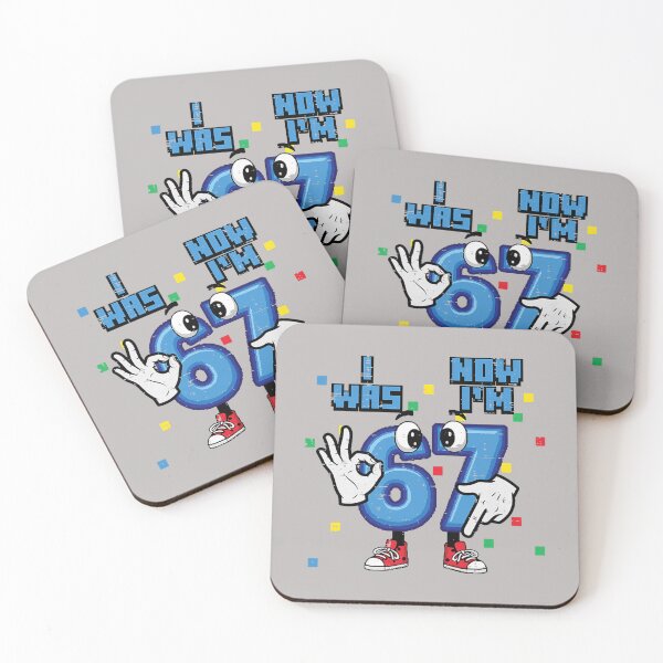 Item preview, 7th Birthday I was 6 Now Im 7 Hands 67 Meme Boys Kids Youth designed and sold by mjohnson9.
