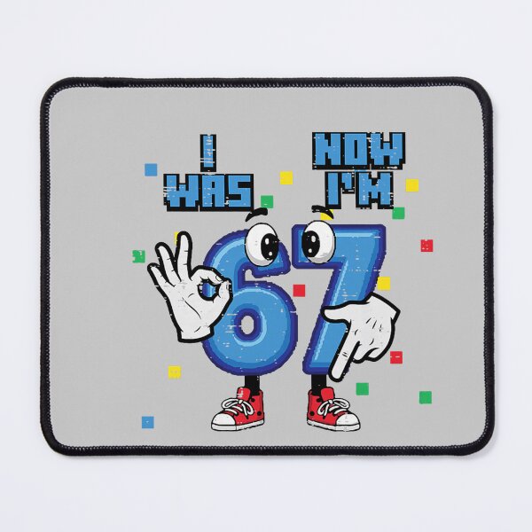 Item preview, 7th Birthday I was 6 Now Im 7 Hands 67 Meme Boys Kids Youth designed and sold by mjohnson9.