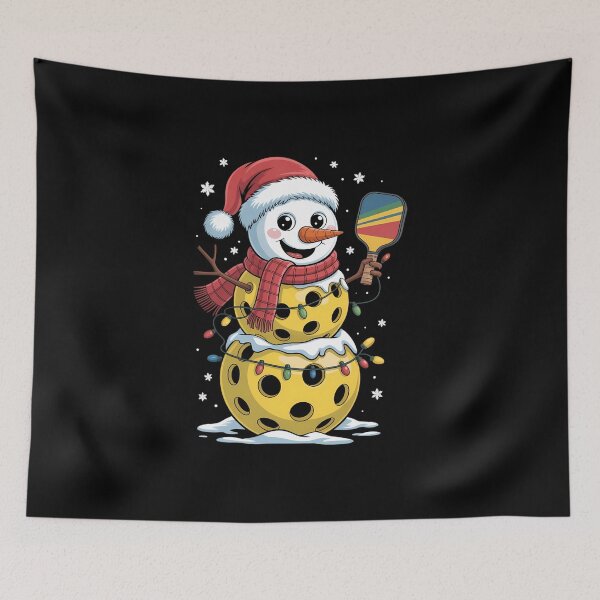 Item preview, Christmas Pickleball Snowman Holiday Sports Xmas designed and sold by IdunayaStore.