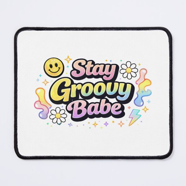 Item preview, Stay Groovy Babe Shirt – Retro Vintage Girl Tee | Cute Nostalgia Aesthetic Fashion designed and sold by MEMORY-LN-Tees.