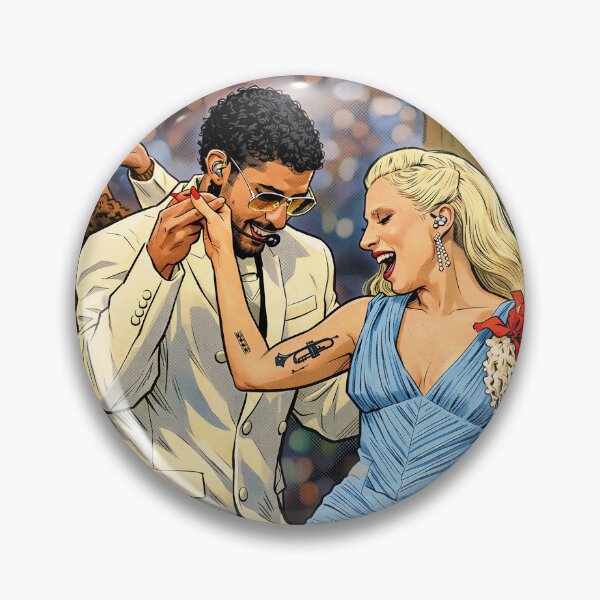 Item preview, Lady Gaga sings and dances at the Super Bowl (fan art) designed and sold by PopCultureAndStuff.
