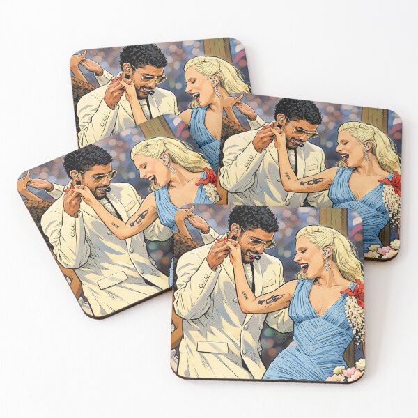 Item preview, Lady Gaga sings and dances at the Super Bowl (fan art) designed and sold by PopCultureAndStuff.