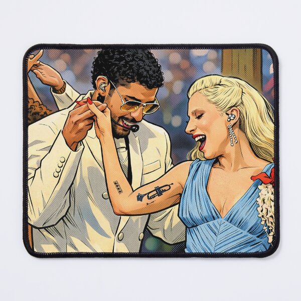 Item preview, Lady Gaga sings and dances at the Super Bowl (fan art) designed and sold by PopCultureAndStuff.