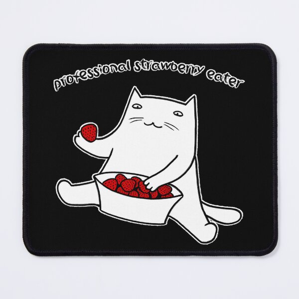 Item preview, Strawberry eating designed and sold by eri-morie.