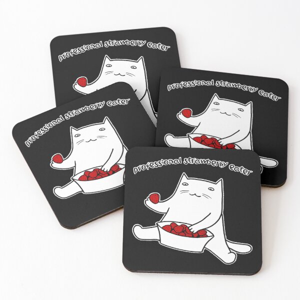 Item preview, Strawberry eating designed and sold by eri-morie.