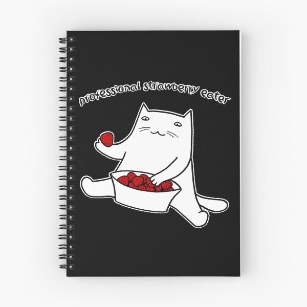Item preview, Strawberry eating designed and sold by eri-morie.