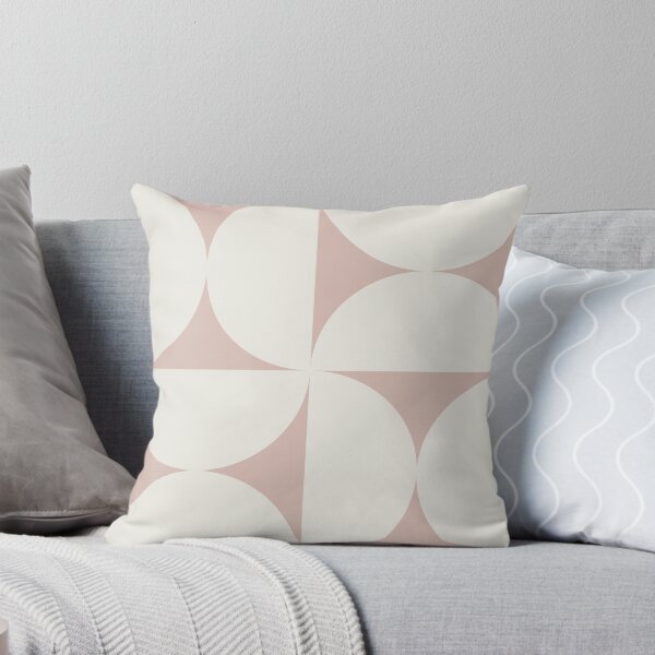 Item preview, Bold Bauhaus Mid Century Minimalism 67 Neutral Pink designed and sold by colourpoems.