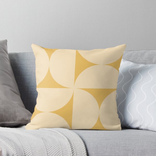 Item preview, Bold Bauhaus Mid Century Minimalism 70 Yellow designed and sold by colourpoems.