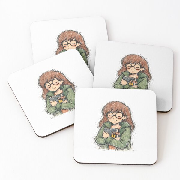 Item preview, Daria with Locked Book designed and sold by LIS AND MELIVERSO.