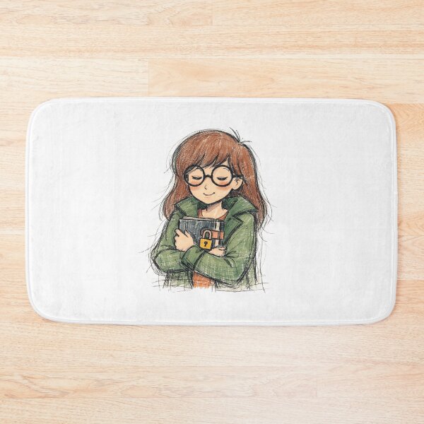 Item preview, Daria with Locked Book designed and sold by LIS AND MELIVERSO.