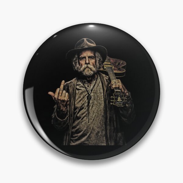 Item preview, Vintage Bob-Weir Flipping The Bird Meme designed and sold by SonoBoberArt.