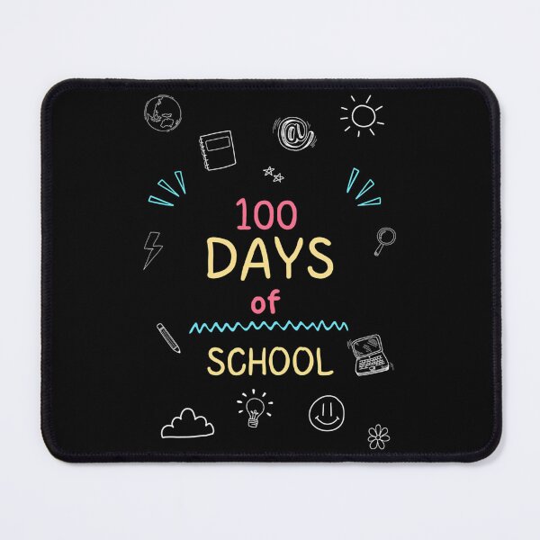 Item preview, 100 Days of School Chalkboard Doodle designed and sold by ShaylaSexton.