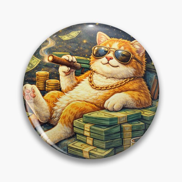 Item preview, Funny Rich Cat Never Wrong Quote designed and sold by Rise phoenix .