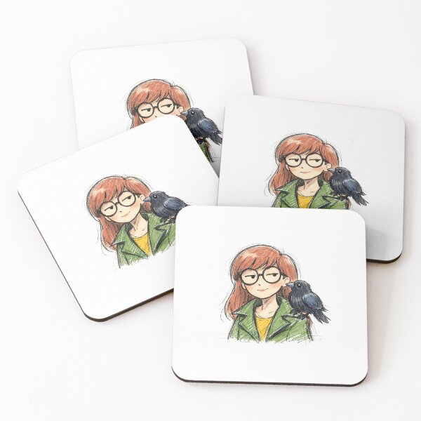 Item preview, Daria with Raven designed and sold by LIS AND MELIVERSO.