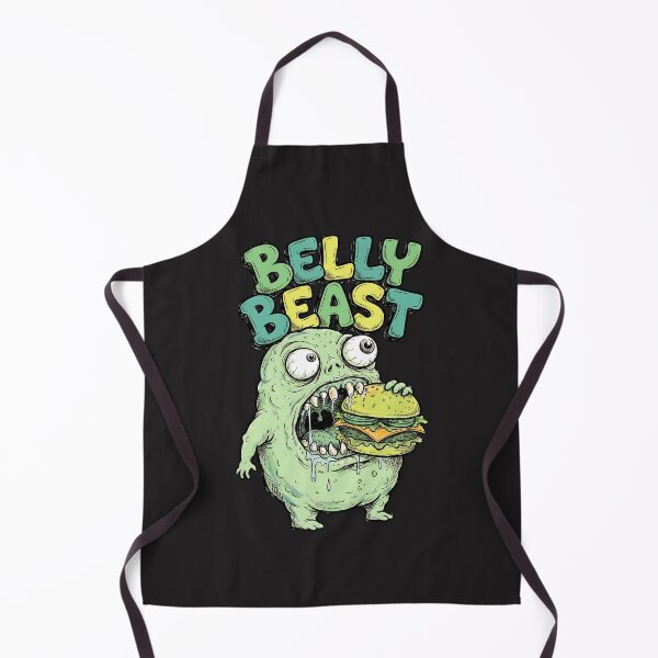Item preview, Belly Beast: The Burger-Obsessed Behemoth designed and sold by AwesomeBeyondLimits.