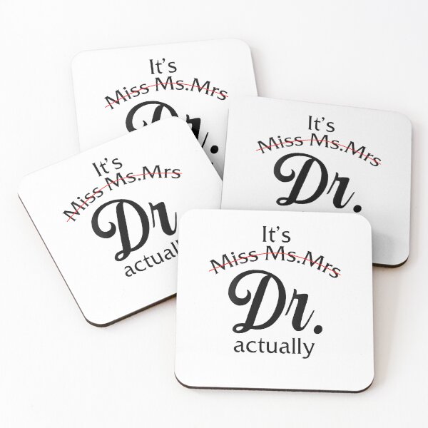 Item preview, Womens It's Miss Ms Mrs Dr Actually Doctor Graduation Women designed and sold by Boutkimaewab.