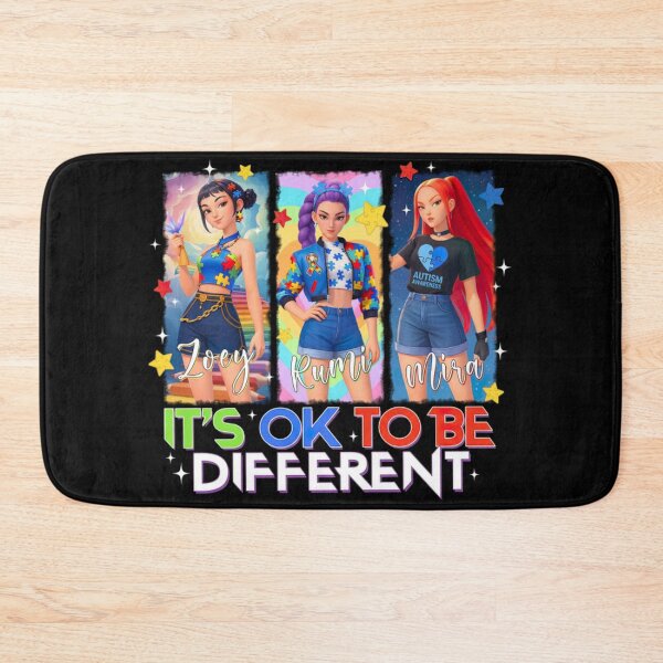 Item preview, Huntrix Autism Awareness Shirt, Rumi Mira Zoey K-Pop Anime Tee designed and sold by Rhastasnixon.