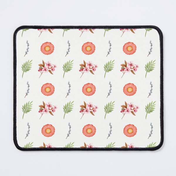 Artikelvorschau, Zierkissen mit zartem Blumenmuster entworfen und verkauft von FestivityFinds.