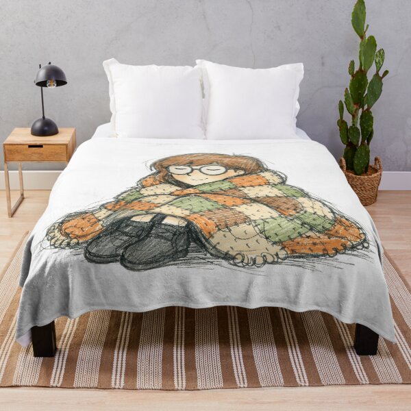 Item preview, Daria with Knit Blanket designed and sold by LIS AND MELIVERSO.