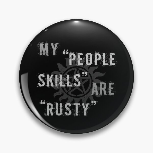 Item preview, Supernatural Castiel 'People Skills' T-Shirt  designed and sold by krsicamar.
