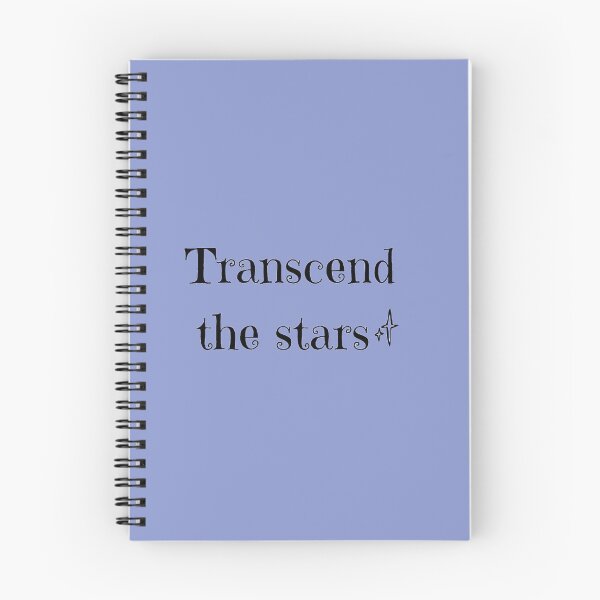 Item preview, Transcend the Stars Celestial Typography Design designed and sold by Furkan Al-Gburi.