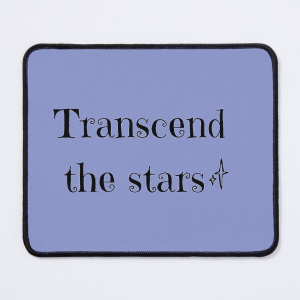 Item preview, Transcend the Stars Celestial Typography Design designed and sold by Furkan Al-Gburi.