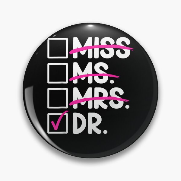 Item preview, Doctoral Thesis Miss Ms. Mrs. Dr. Doctorate Women Doctor designed and sold by Boutkimaewab.