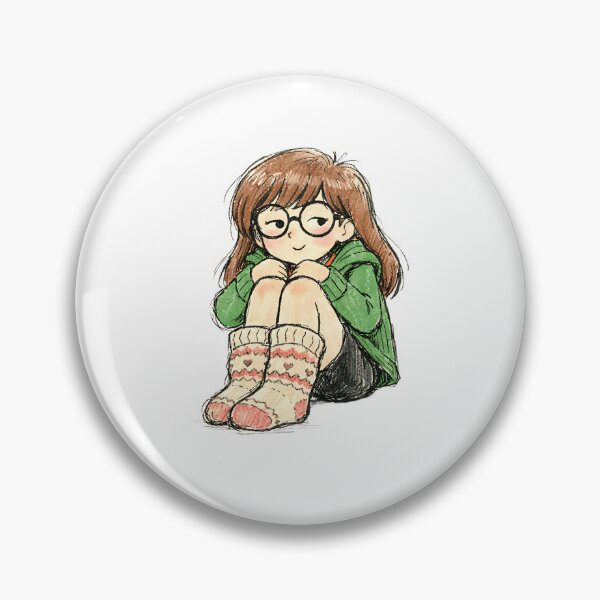 Item preview, Daria with knitted socks designed and sold by LIS AND MELIVERSO.