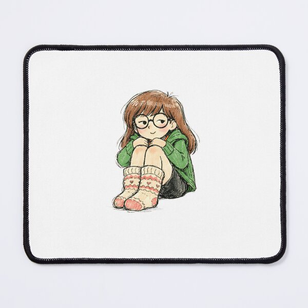 Item preview, Daria with knitted socks designed and sold by LIS AND MELIVERSO.