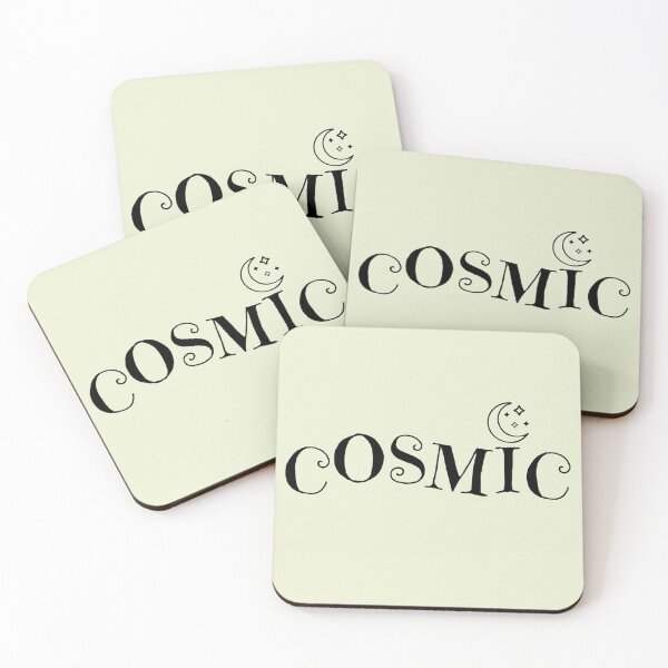 Item preview, Cosmic Moon Mystical Typography Design designed and sold by Furkan Al-Gburi.