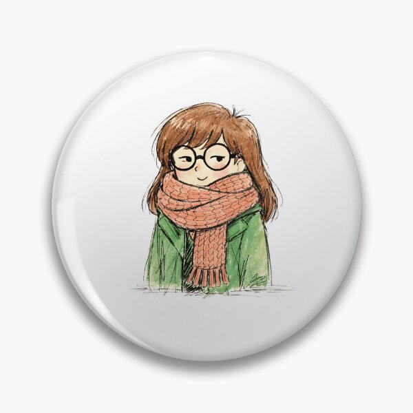 Item preview, Daria with Wool Scarf designed and sold by LIS AND MELIVERSO.