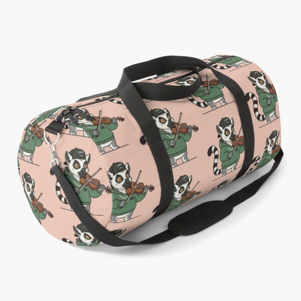 Item preview, Rap Lemur Violin Player – Whimsical Urban Music Design designed and sold by Dogandesighn.