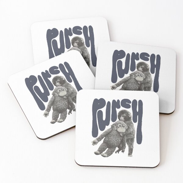 Item preview, Monkey Punch, Baby Monkey Holding Plush Toy, Baby Monkey Punch designed and sold by NinMema.
