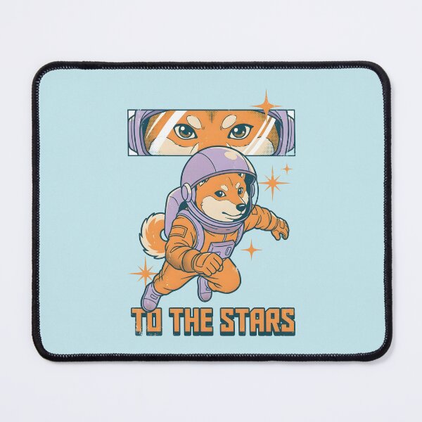 Item preview, Cosmic Shiba: To The Stars Galactic Voyager designed and sold by AwesomeBeyondLimits.