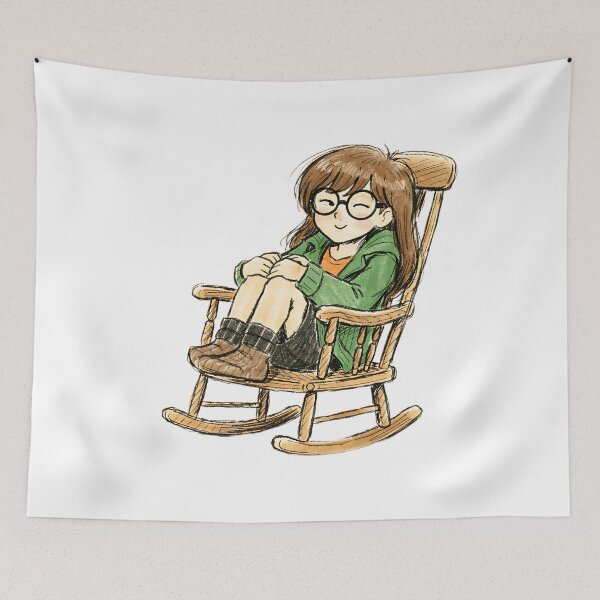Item preview, Daria in Rocking Chair designed and sold by LIS AND MELIVERSO.