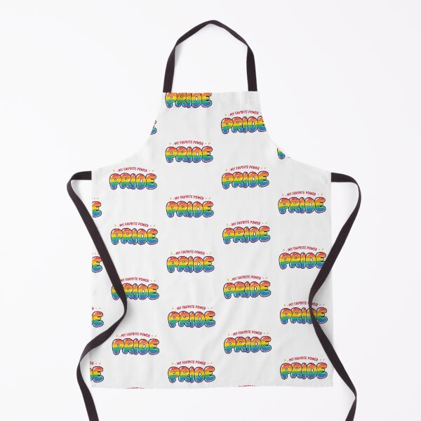 Item preview, My Favorite Power Is PRIDE – Bold Rainbow LGBTQ Pride Art Sticker designed and sold by Pride_Prints.