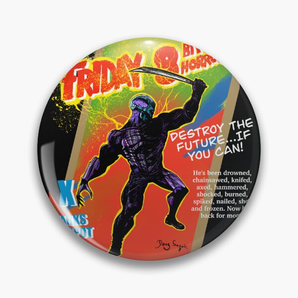 Item preview, Friday 8 bit Horror 13 designed and sold by Doug Saquic.