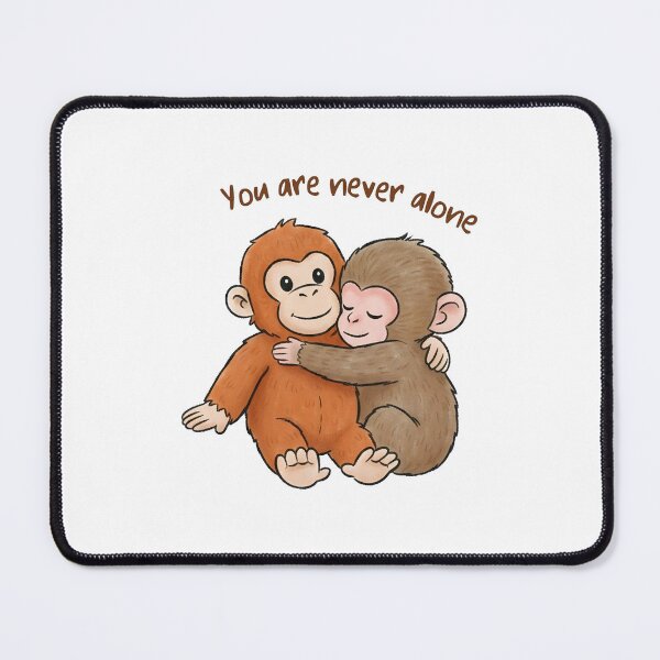 Item preview, Punch Monkey, Cute Baby Monkey with Plush Toy, Emotional Gift for Animal Lovers designed and sold by jimfarrepo.